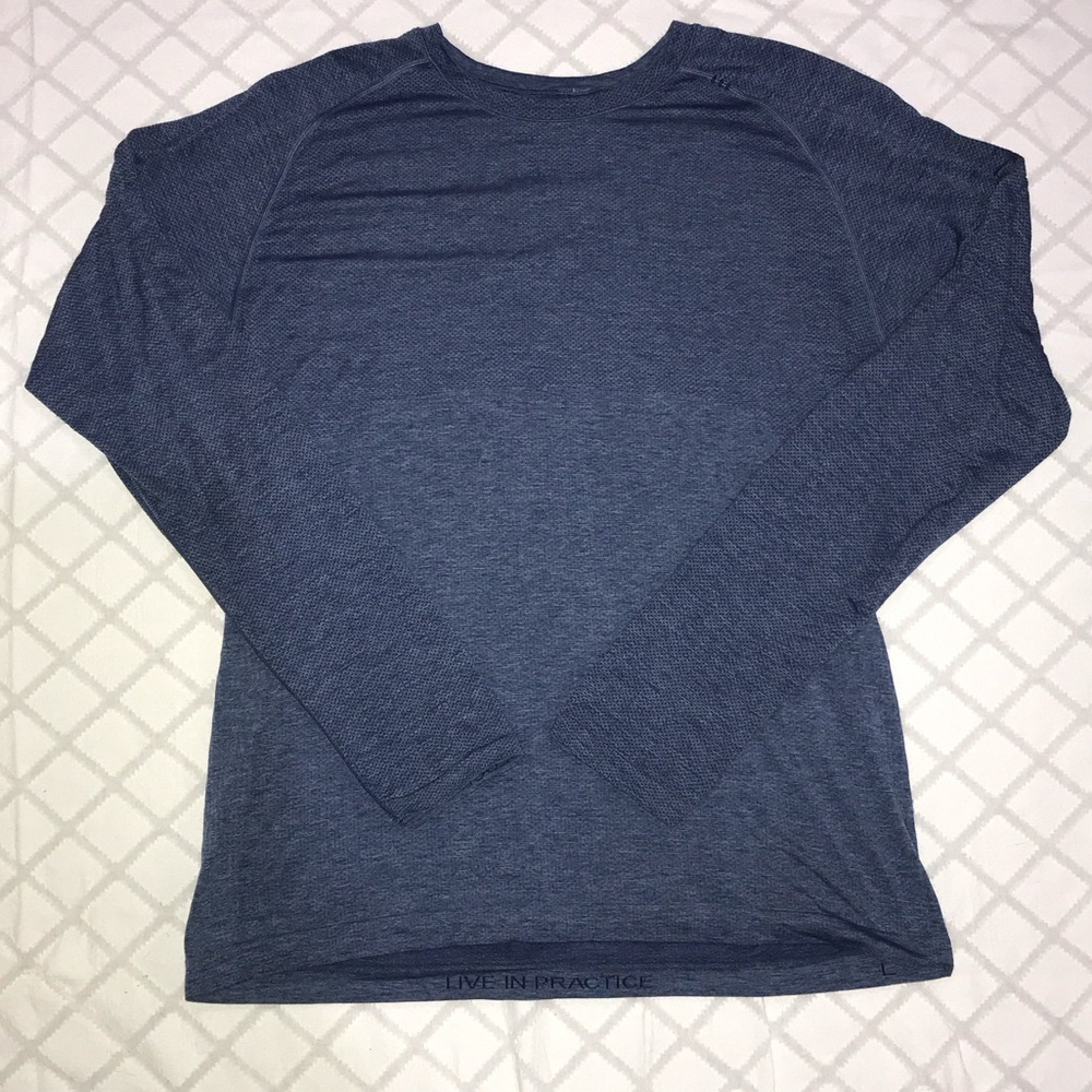 lululemon athletica Men’s Large Metal Vent Tech 2.0 Long Sleeve Shirt